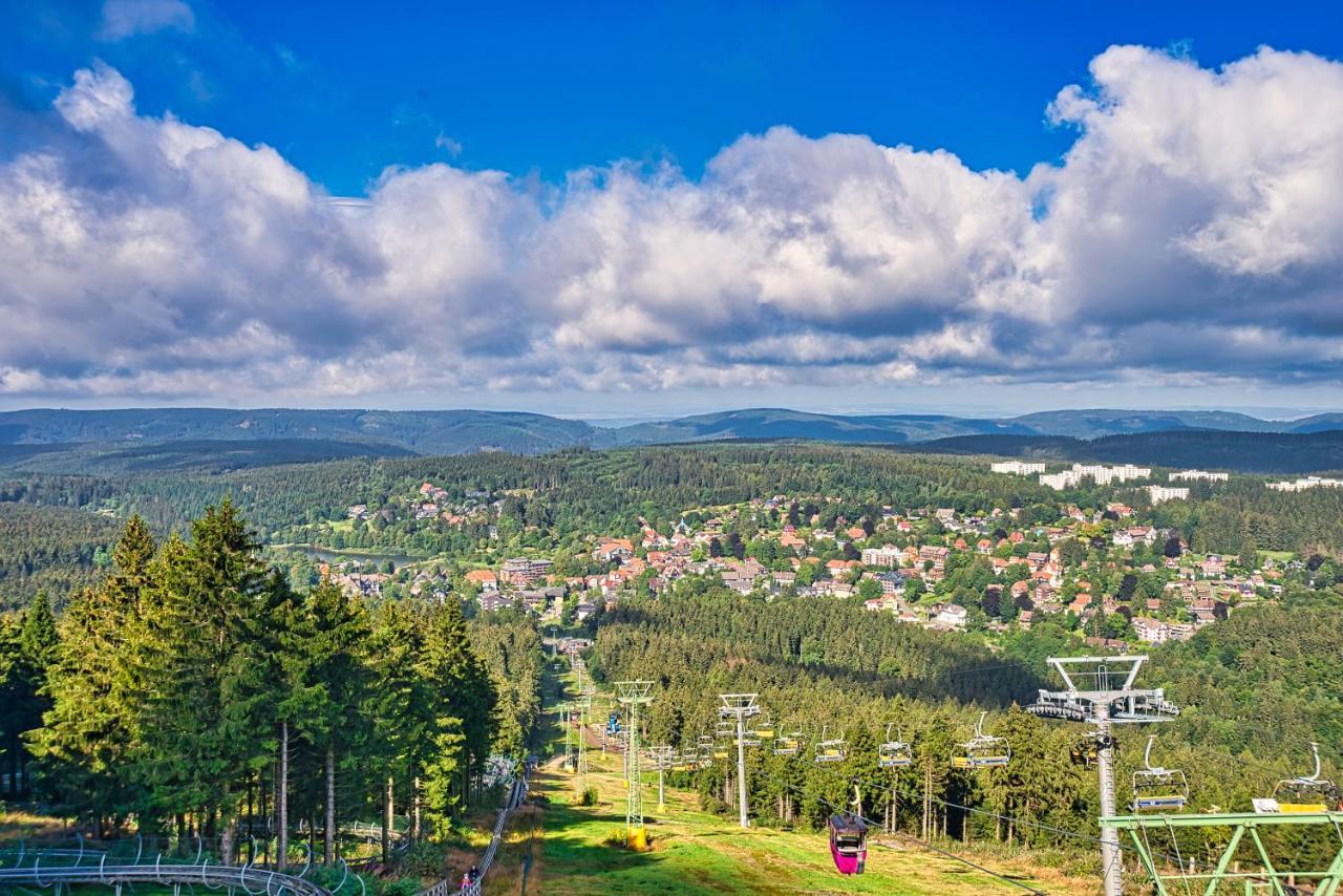 Apartment Seeblick Am Bocksberg - Hahnenklee "Vier Jahreszeiten" 고슬라르 외부 사진